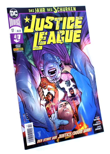 Justice League Comic (Restart 2019) Nr. 17: Der Start von Justice / Doom War!